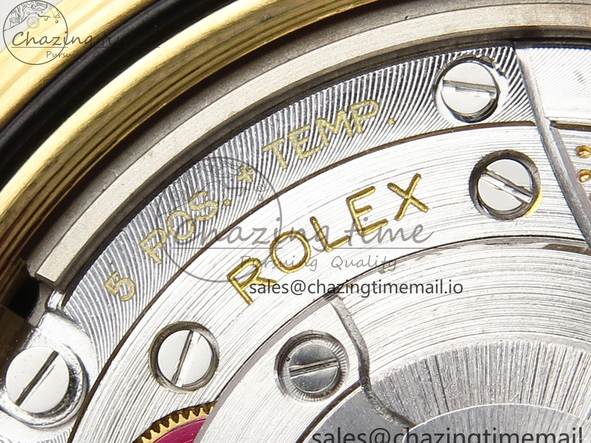 MiroTime 0320 Packable Day Date 40 YG 228238 THBF 1:1 Best Edition Black Crystal Dial on President Bracelet VR3255 V3 (Gain Weight) 378